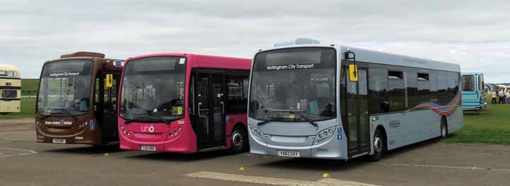 Alexander Dennis Enviro200 buses at SHOWBUS international 2013